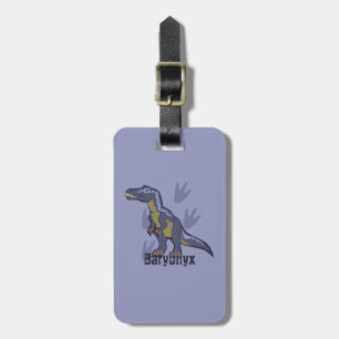 Etiqueta De Bagagem Blue Baryonyx