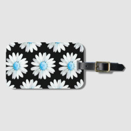 Etiqueta De Bagagem Blue Dotted Daisy's