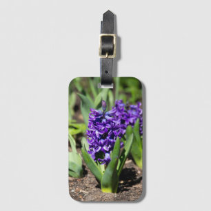 Etiqueta De Bagagem Blue Geocinth em primavera