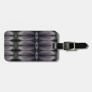 Etiqueta De Bagagem Bluesy Ikat Fog