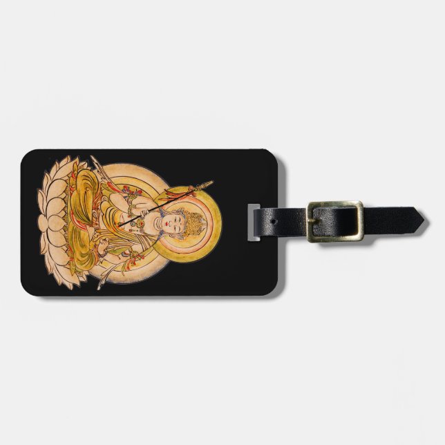 Etiqueta De Bagagem Bodhisattva Fine Art (Frente Horizontal)