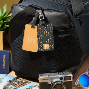 Etiqueta De Bagagem Boho Personalizado