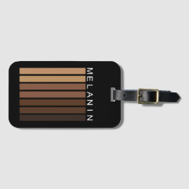 Etiqueta De Bagagem Bolsa de compra Melanin Shades