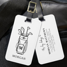 Bolsa de Golfe Monograma
