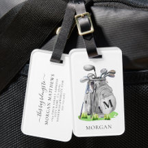 Bolsa de Golfe Monogramada