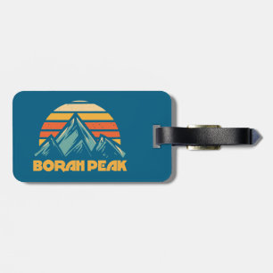 Etiqueta De Bagagem Borah Peak Retro Turquoise