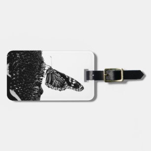 Etiqueta De Bagagem borboleta tímida blacq