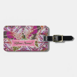 Etiqueta De Bagagem Borboleta Whimsic