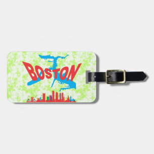 Etiqueta De Bagagem Boston