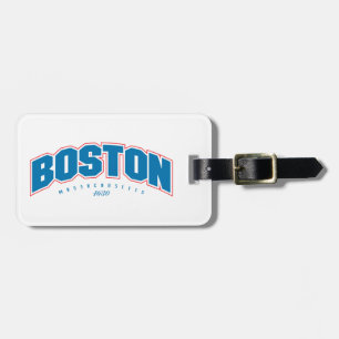 Etiqueta De Bagagem Boston 1630