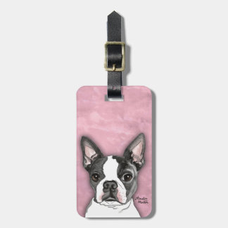 Etiqueta De Bagagem Boston Terrier
