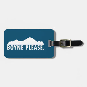 Etiqueta De Bagagem Boyne por favor