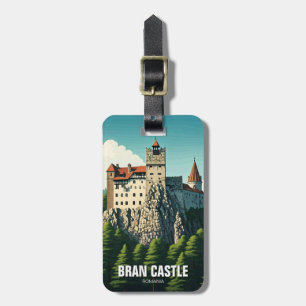 Etiqueta De Bagagem Bran Castle Romênia