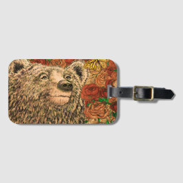 Etiqueta De Bagagem Brave Bear