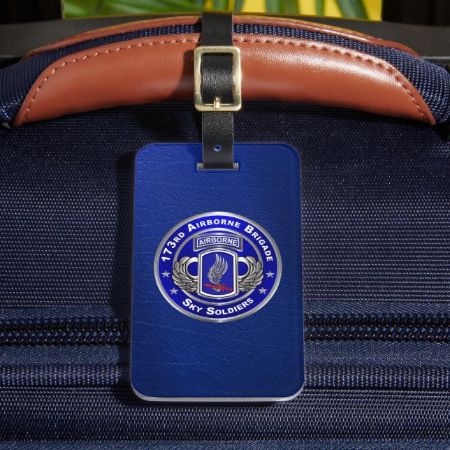 Etiqueta De Bagagem Brigada Aérea 173 (Frente Insitu 2)