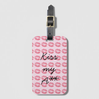 Etiqueta De Bagagem Brisos Rosa Incríveis