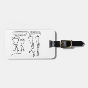 Etiqueta De Bagagem Bronze a frio