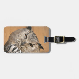 Etiqueta De Bagagem Bubo bubo sibiricus