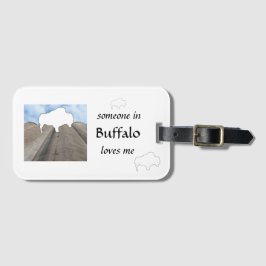 Etiqueta de Bagagem Buffalo Love 21