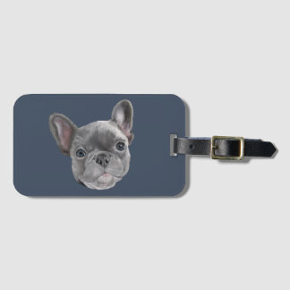 Etiqueta De Bagagem Buldogue Francês
