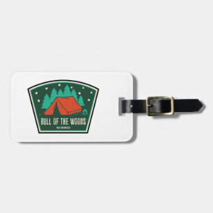 Etiqueta De Bagagem Bull Of The Woods Wilderness Oregon Acampamento