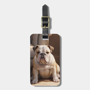 Etiqueta de Bagagem Bulldog Inglês