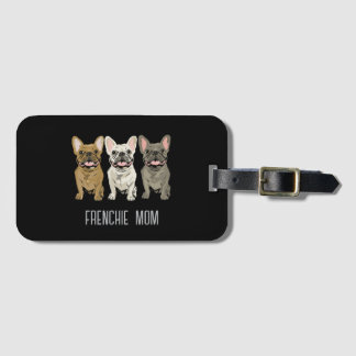 Etiqueta De Bagagem Bulldogue Francês, Mãe de Frenchie
