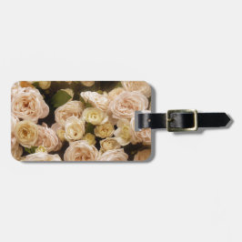 Etiqueta De Bagagem Buquê de Rosas