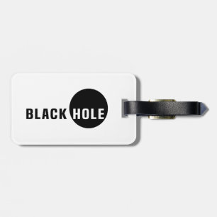 Etiqueta De Bagagem Buraco Negro