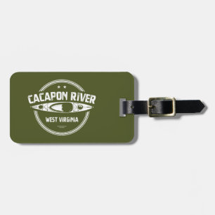Etiqueta De Bagagem Cacapon River (Virgínia Ocidental)