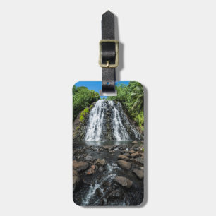 Etiqueta De Bagagem Cachoeira Tropical Kepirohi