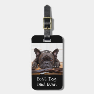 Etiqueta De Bagagem Cachorro Personalizado Melhor Pai De Cachorro Semp