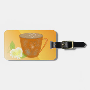 Etiqueta De Bagagem Café