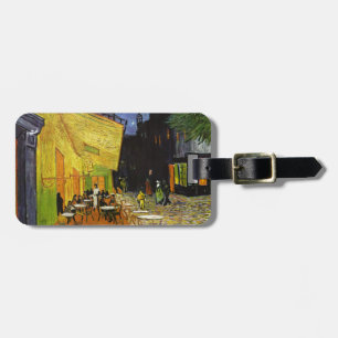 Etiqueta De Bagagem Cafe Terrace na Night Van Gogh