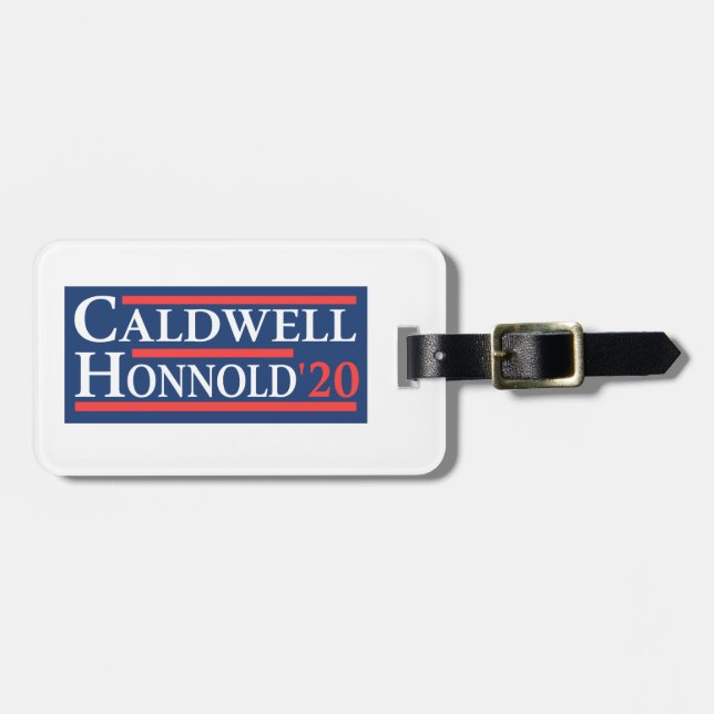 Etiqueta De Bagagem Caldwell Honnold 2020 (Frente Horizontal)