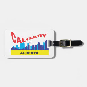 Etiqueta De Bagagem Calgary