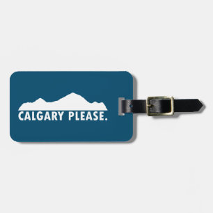 Etiqueta De Bagagem Calgary, por favor