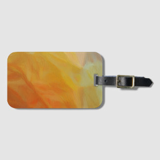 Etiqueta De Bagagem Calor Abstrato: Mosaico Impressionista