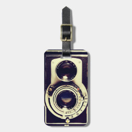 Etiqueta De Bagagem Câmara Vintage