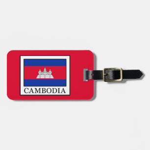 Etiqueta De Bagagem Camboja