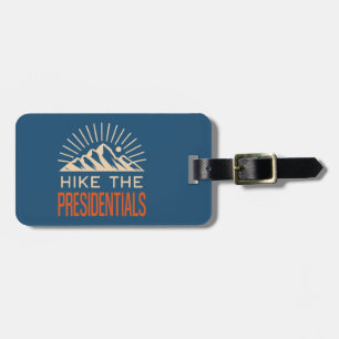 Etiqueta De Bagagem Caminhe pela Presidential Range New Hampshire Expl
