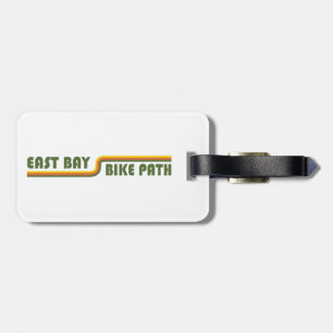 Etiqueta De Bagagem Caminho de bicicleta East Bay