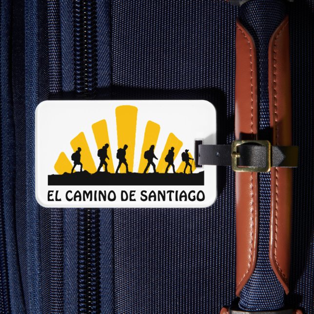 Etiqueta De Bagagem Camino de Santiago (Frente Insitu 4)