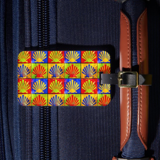 Etiqueta De Bagagem Camino de Santiago (Frente Insitu 4)