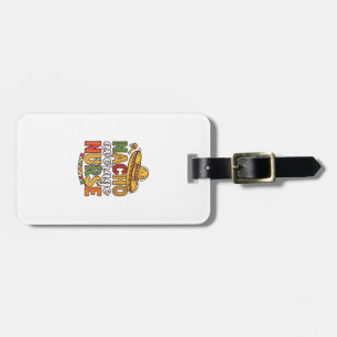 Etiqueta De Bagagem Camiseta Do Dia Cinco De Mayo Do Enfermeiro Médio