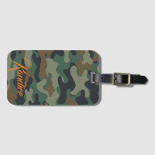 Etiqueta de Bagagem Camo