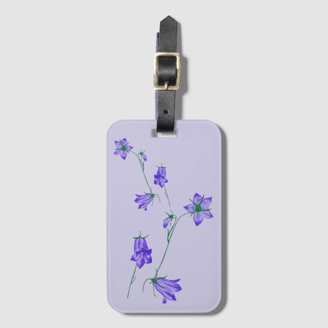 Etiqueta De Bagagem Campainhas lindas (Frente Vertical)