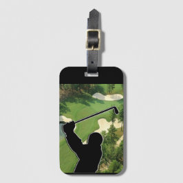 Etiqueta De Bagagem Campo de Golfe