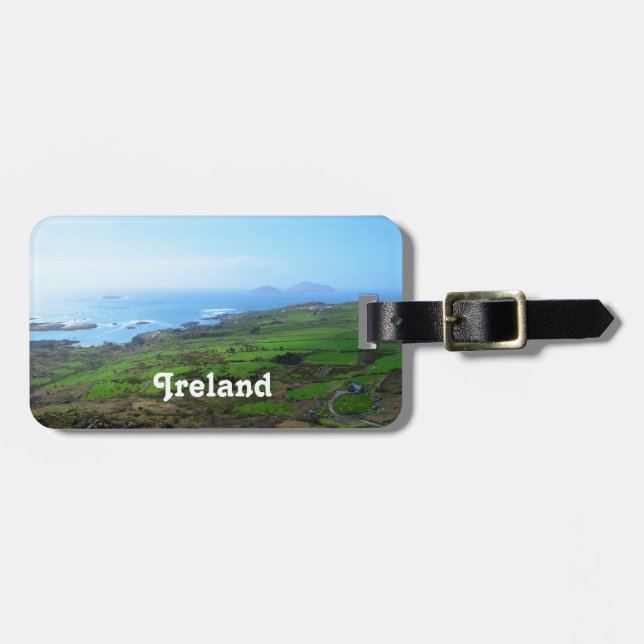 Etiqueta De Bagagem Campo irlandês (Frente Horizontal)