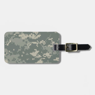 Etiqueta De Bagagem Camuflagem da ACU do exército